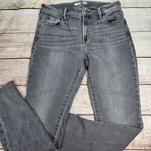 Old Navy Jeans Women 4 Built-In Warm Lined Black Rockstar Super-Skinny